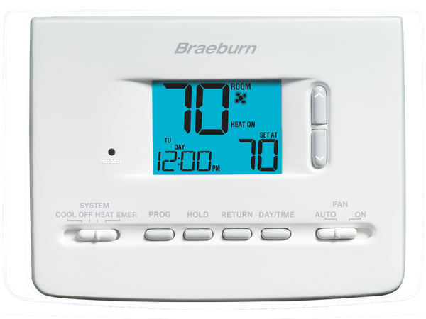 Braeburn Builder 2220NC 2 Heat / 1 Cool Universal Programmable 