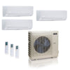 55,000 BTU 22 SEER2 ACiQ Standard 3-Zone Wall Mount Mini Split System | R454B | 230v - 9+18+18