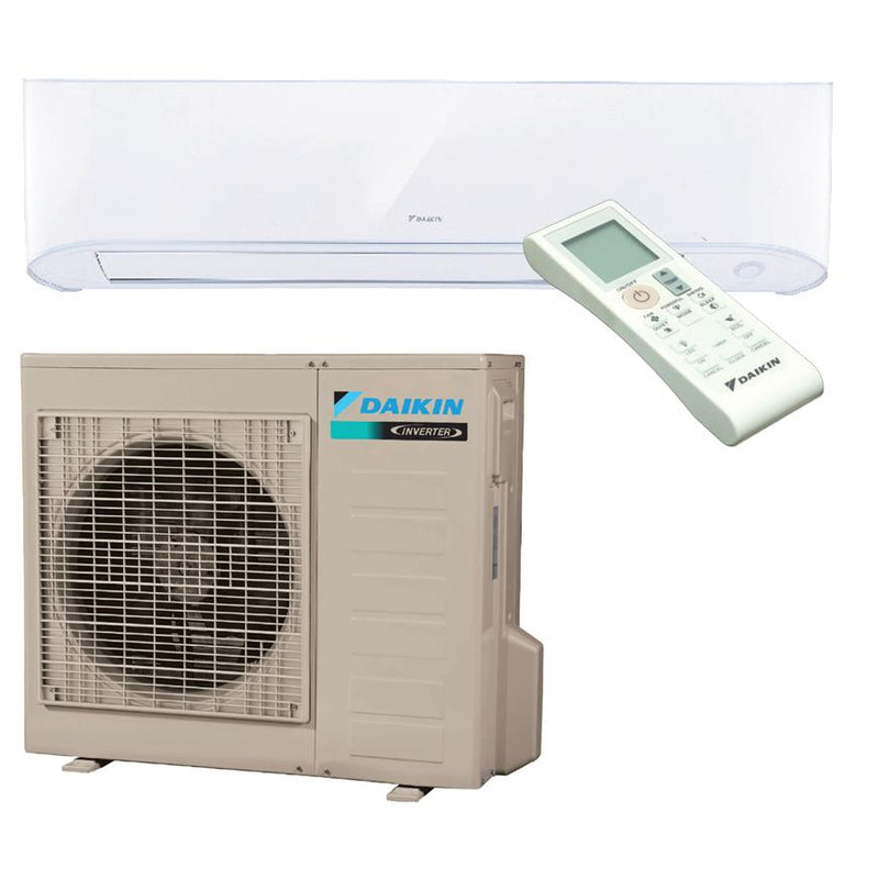 Daikin 17 Series 9,000 BTU 17 SEER Single Zone Inverter Ductless Heat Pump Air Conditioning System - FTXB09AXVJU / RXB09AXVJU