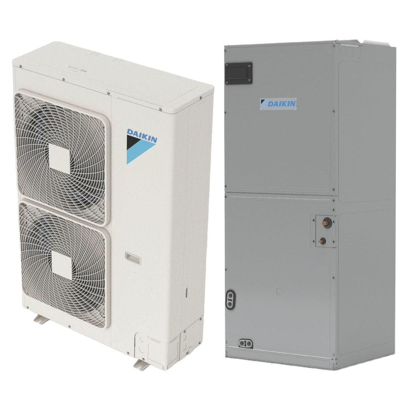 Daikin SkyAir FTQ Ducted 48,000 BTU 15.3 SEER2 Central Heat Pump Inverter Split System - FTQ48TAVJUD / RZQ48TBVJUA
