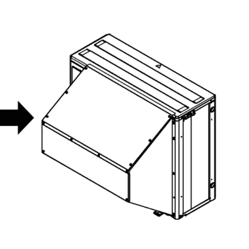 Daikin Snow Protection Hood (Intake Rear Plate) - KPS063A44