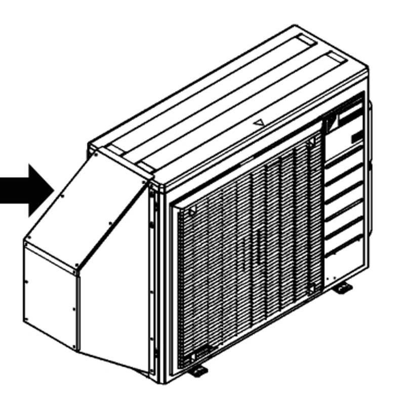 Daikin Snow Protection Hood (Intake Side Plate) - KPS063A41