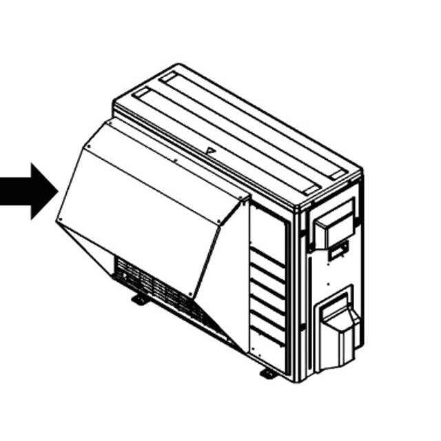 Daikin Snow Protection Hood (Snow Discharge Outlet) - KPS063A47