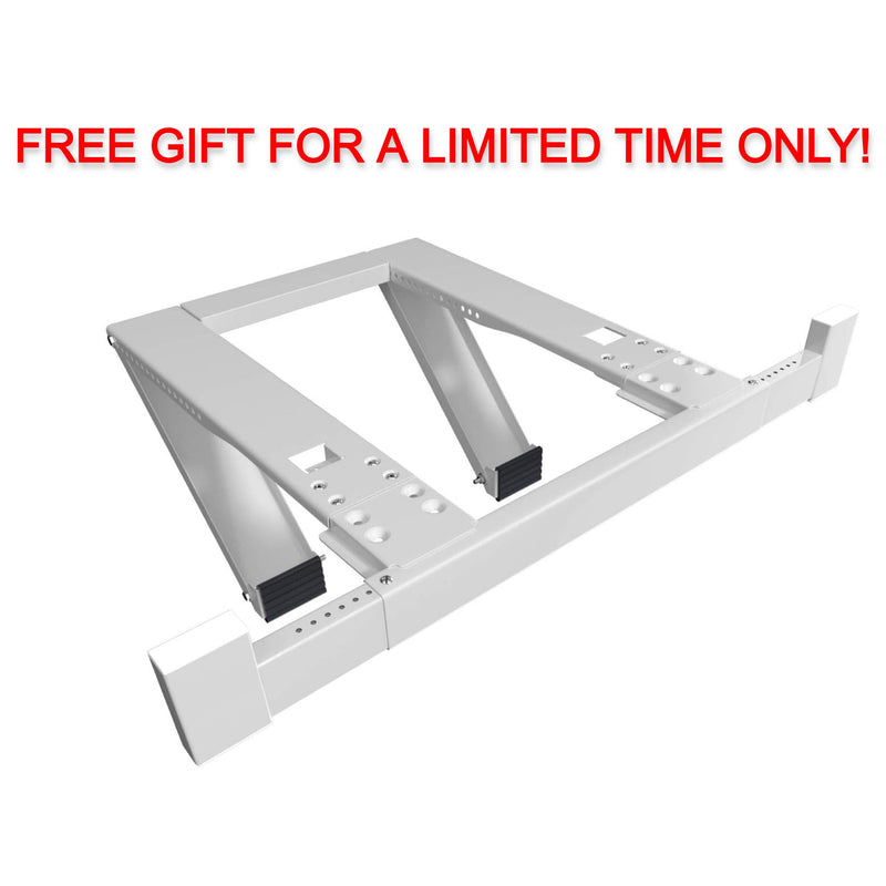 Free Heavy Duty Drill-less Window Air Conditioner Support Bracket ($70 Value)