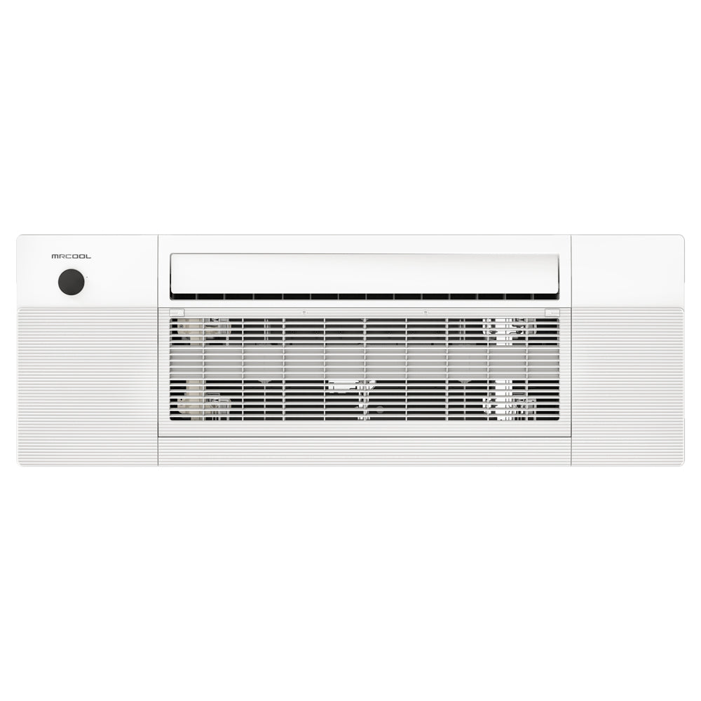 MRCOOL® DIY Mini Split 21,000 BTU 21 SEER 2 Zone Ceiling Cassette Ductless Air Conditioner and Heat Pump - 9K + 12K