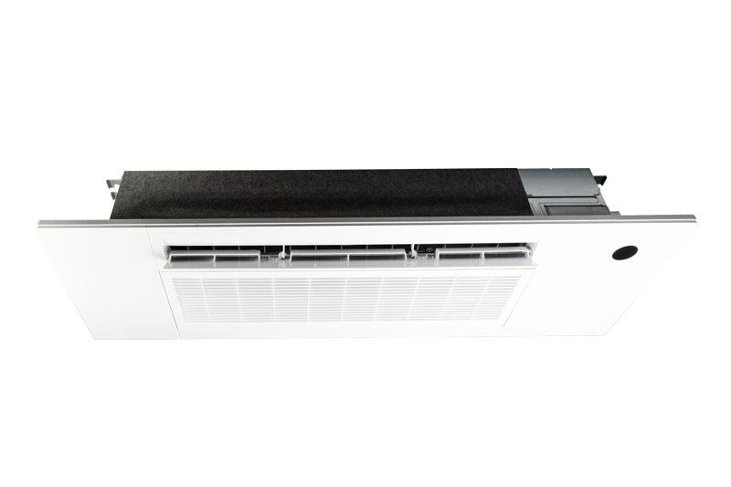 27,000 BTU 23 SEER2 ACiQ Extreme 2-Zone Slim Ceiling Cassette Mini Split System | R454B | 230v - 12+18