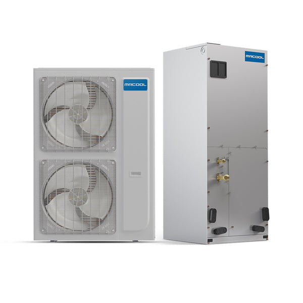 5 Ton 71 EER2 GeoCool Geothermal Heat Pump Vertical Package Unit - Upflow w/ Side Return | GCSHPA060IGN