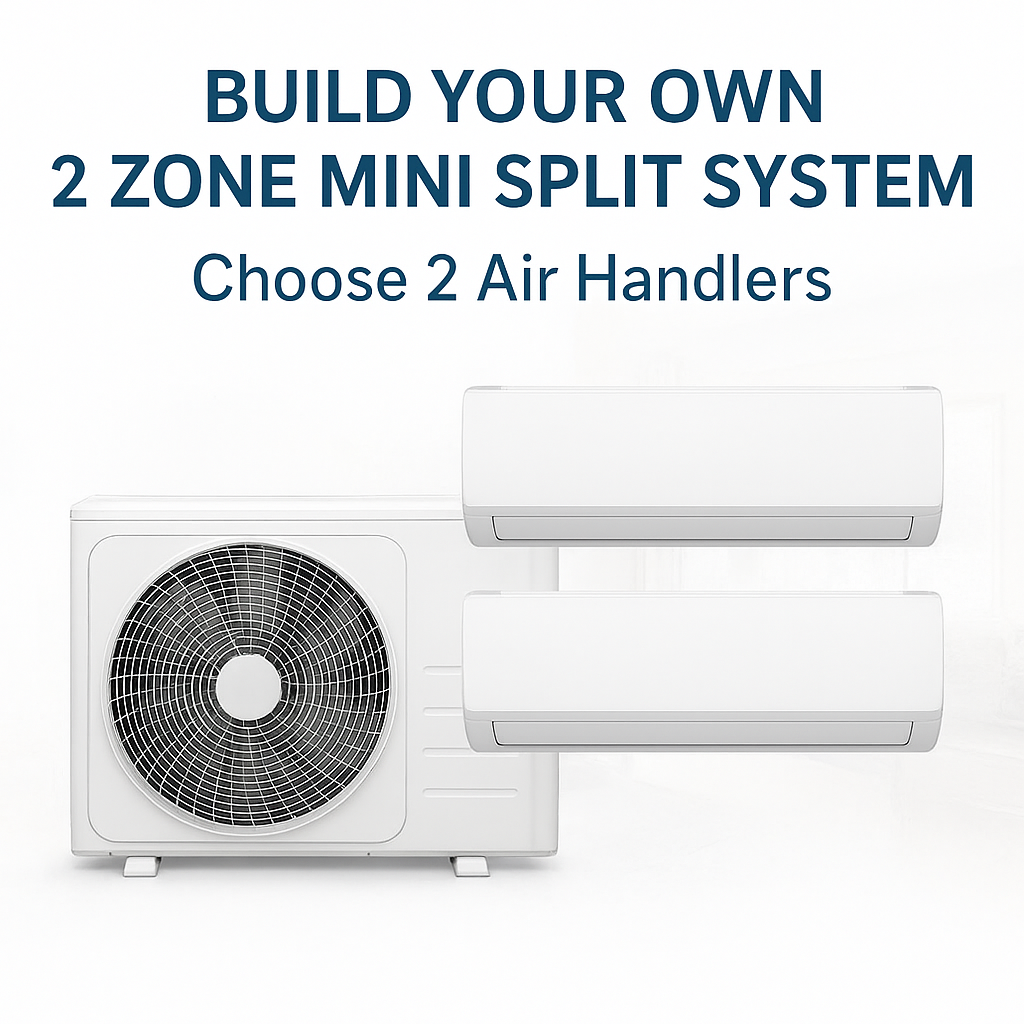 Build Your Own 2 Zone Mini Split System