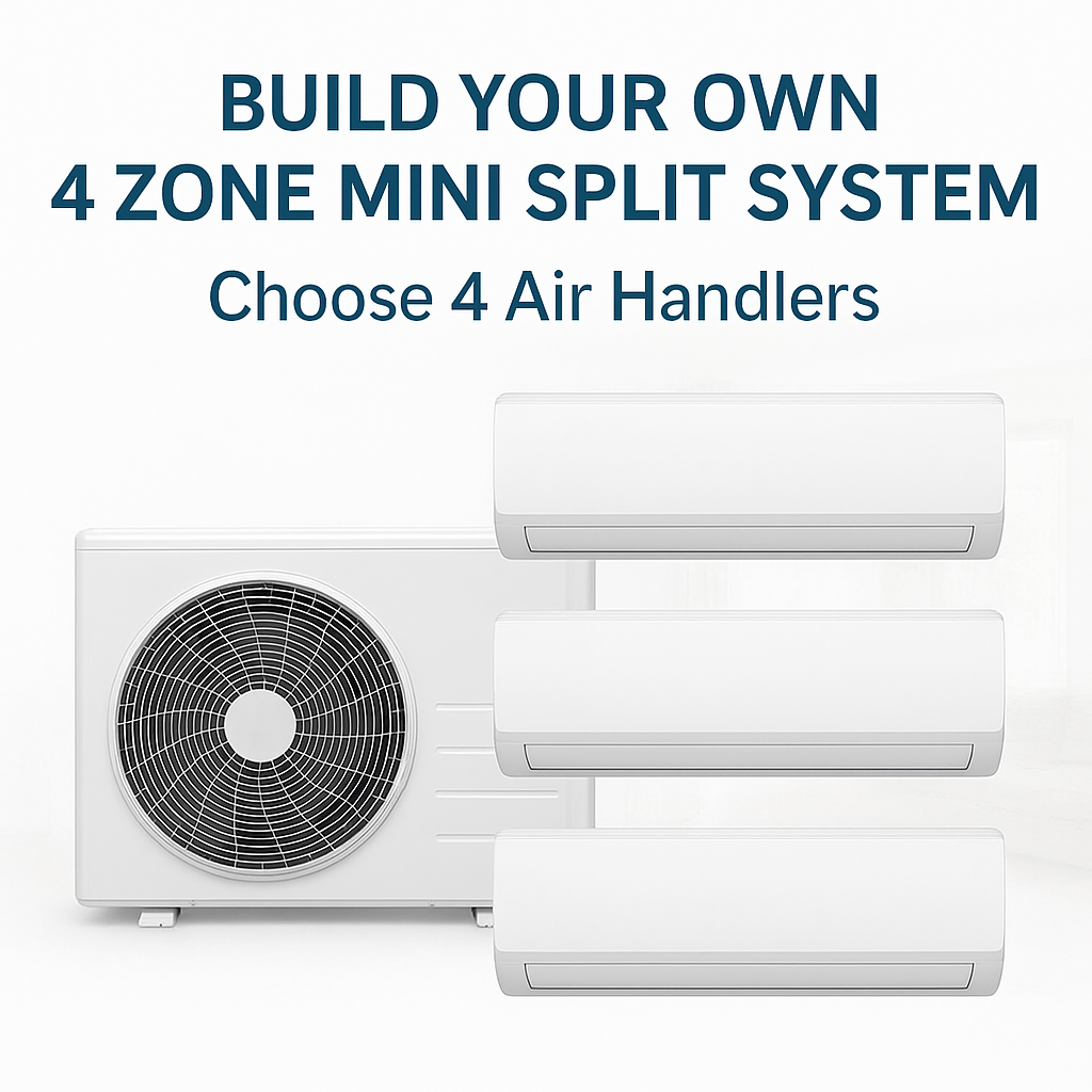 Build Your Own 4 Zone Mini Split System