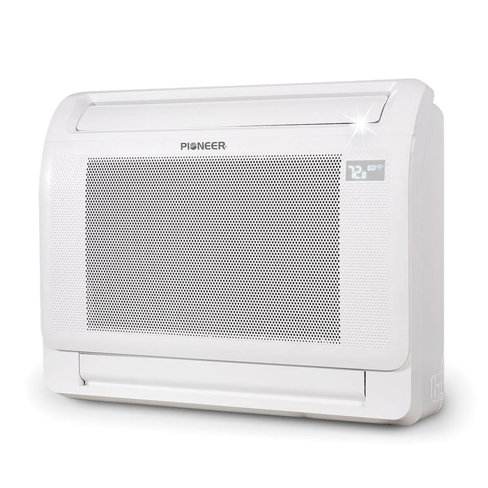 Pioneer® 18,000 BTU 22.4 SEER2 Floor Console Mini-Split Inverter++ Energy-Star Air Conditioner Heat Pump System Full Set 230V - FYB018GMFILCAD-FYB018GMFILCAD-10-FYB018GMFILCAD-16-FYB018GMFILCAD-25-FYB018GMFILCAD-33  Mini Split Systems Direct
