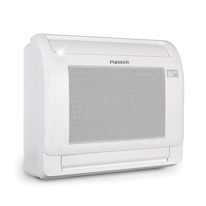 Pioneer® 18,000 BTU 22.4 SEER2 Floor Console Mini-Split Inverter++ Energy-Star Air Conditioner Heat Pump System Full Set 230V - FYB018GMFILCAD-FYB018GMFILCAD-10-FYB018GMFILCAD-16-FYB018GMFILCAD-25-FYB018GMFILCAD-33  Mini Split Systems Direct