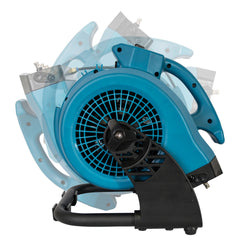 XPOWER FM-48 Portable 3 Speed Outdoor Cooling Misting Fan and High Velocity Air Circulator