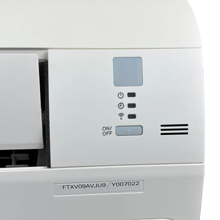 12,000 BTU 20 SEER2 Daikin Aurora Series Wall Mounted Single Zone Ductless Mini Split Heat Pump Air Conditioner - 230V | R32 - Wi-Fi Enabled - RXT12AVJU9 / FTXV12AVJU9  Mini Split Systems Direct