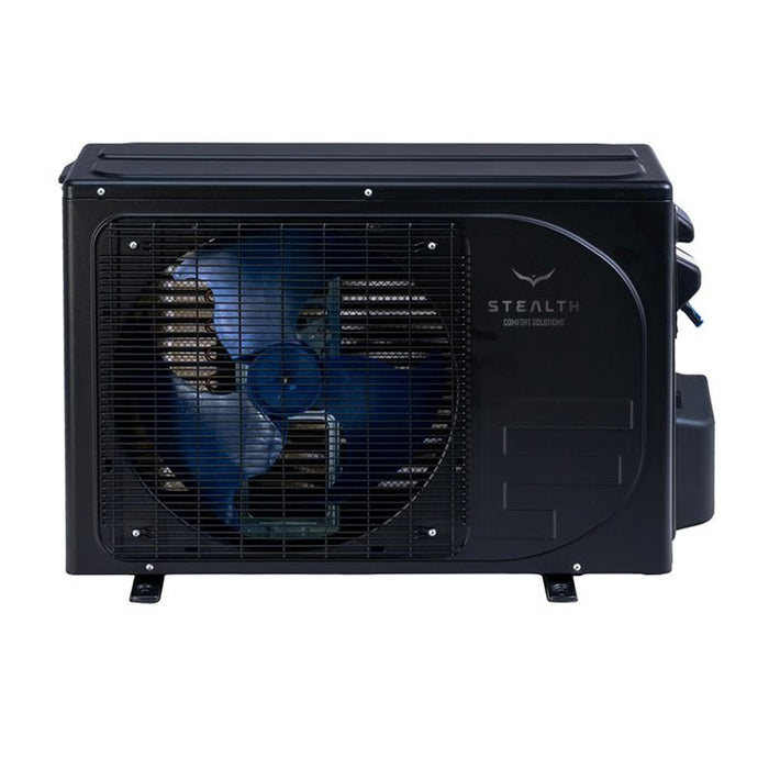 12,000 BTU 22.5 SEER Stealth Solar Ready Single Zone Wall Mount Mini Split System w/ 16ft Line Set R32 | 115V - S-12W-ACDC230 / S-12Z-ACDC230  Mini Split Systems Direct