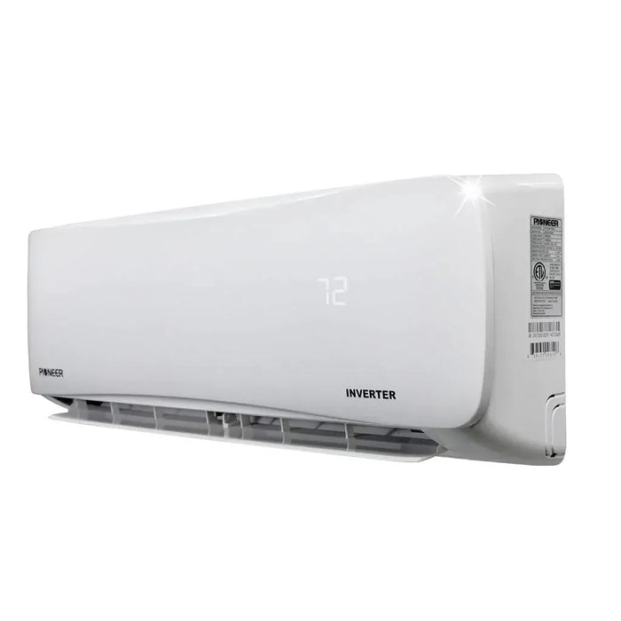Pioneer® 12,000 BTU 22.7 SEER2 Ductless Mini-Split Inverter++ Energy-Star Air Conditioner Heat Pump System Full Set 115V - WYS012AMFI22RL-00-WYS012AMFI22RL-10-WYS012AMFI22RL-16-WYS012AMFI22RL-25-WYS012AMFI22RL-33  Mini Split Systems Direct