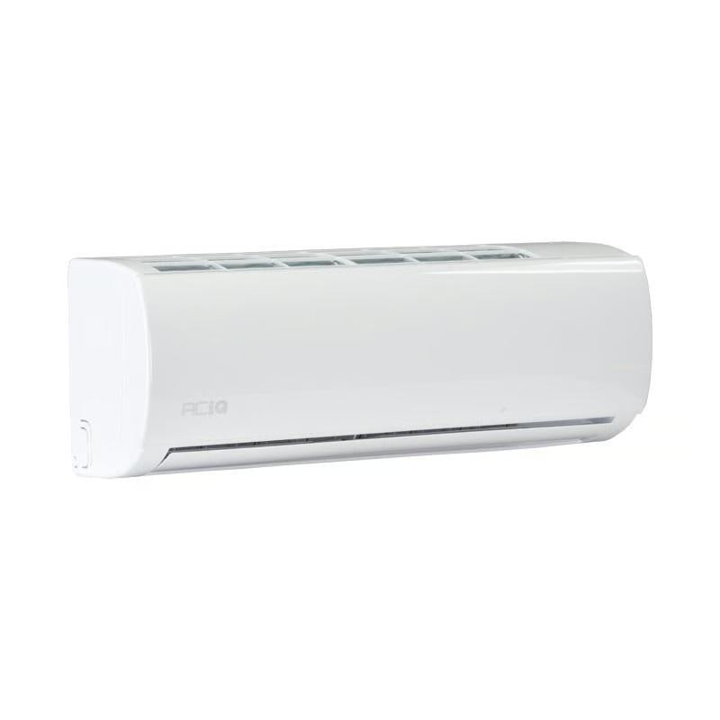 12,000 BTU ACiQ Essentials 21 SEER2 Single Zone Wall Mounted Mini Split Heat Pump System - R454B | White | 115V - ACiQ-K12Z-HP115B / ACiQ-K12W-W-HP115B  Mini Split Systems Direct