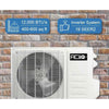 12,000 BTU ACiQ Essentials 21 SEER2 Single Zone Wall Mounted Mini Split Heat Pump System - R454B | White | 230V - ACIQ-K12Z-HP230B / ACiQ-K12W-W-HP230B  Mini Split Systems Direct