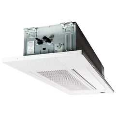 12,000 BTU 25 SEER ACiQ Platinum Single Zone Slim Ceiling Cassette Mini Split System w/ Extreme Heat