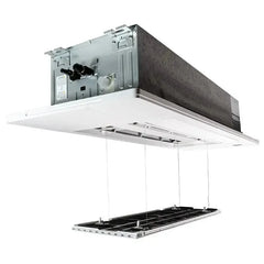 12,000 BTU 25 SEER ACiQ Platinum Single Zone Slim Ceiling Cassette Mini Split System w/ Extreme Heat