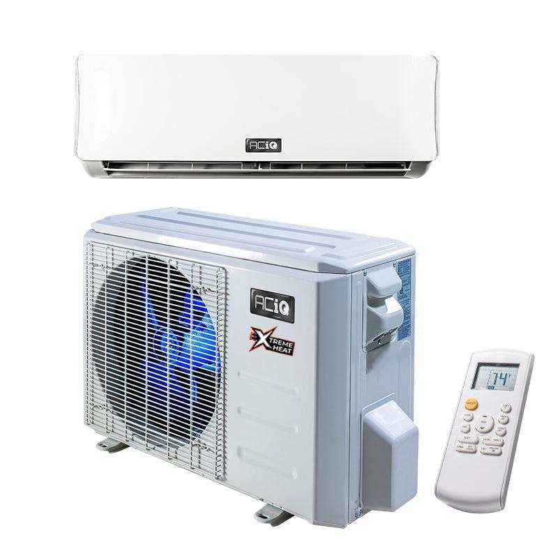 12,000 BTU 25.5 SEER ACiQ Platinum Single Zone Wall Mount Mini Split System - Extreme Heat - WiFi Enabled
