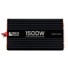 Rich Solar NOVA PURE 1.5K | 1500 (1.5kW) Watt 12 Volt Industrial Pure Sine Wave Inverter | Powerful 1500W 12V Off-Grid Inver