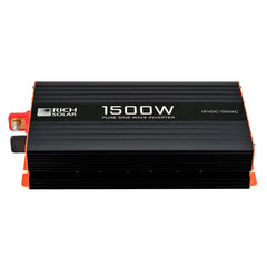 Rich Solar NOVA PURE 1.5K | 1500 (1.5kW) Watt 12 Volt Industrial Pure Sine Wave Inverter | Powerful 1500W 12V Off-Grid Inver