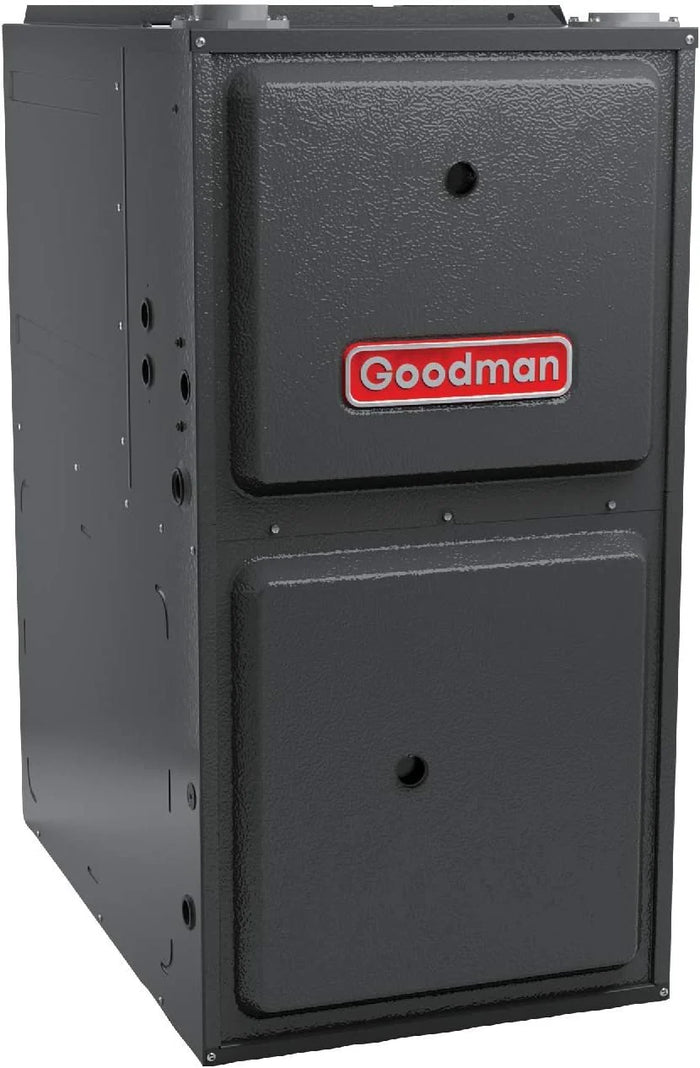 Goodman 5 Ton 16.5 SEER2 R-32 Dual Fuel System | GZV7SA6010 | CAPEA6030D3 | GDVT960804CN | 24½" Cabinet Width Upflow/Downflow Coil | 80,000 BTU/h 96.0% AFUE Downflow/Horizontal Natural Gas Two-Stage Furnace