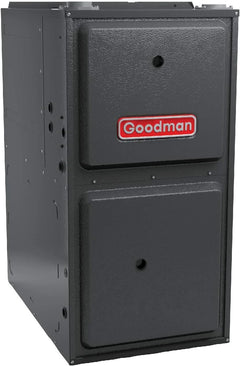Goodman 5 Ton 16.5 SEER2 R-32 Dual Fuel System | GZV7SA6010 | CAPEA6030D3 | GDVT960804CN | 24½" Cabinet Width Upflow/Downflow Coil | 80,000 BTU/h 96.0% AFUE Downflow/Horizontal Natural Gas Two-Stage Furnace