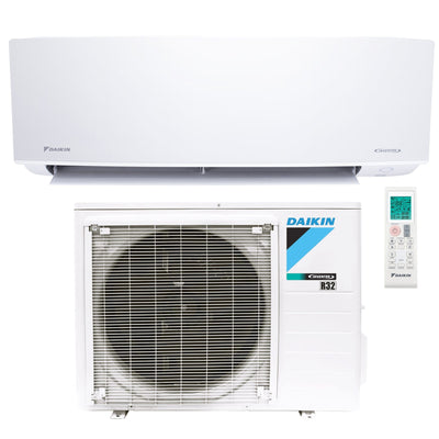 18,000 BTU 21 SEER2 Daikin Oterra Series Wall Mounted Single Zone Ductless Mini Split Heat Pump Air Conditioner - 230V | R32 - RXF18AXVJU / FTXF18AXVJU  Mini Split Systems Direct