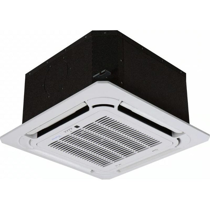 18,000 BTU 25.1 SEER2 ACiQ Standard 2-Zone Ceiling Cassette Mini Split System | R454B | 230v - 12+12 - ES-18Z-M3C / ACIQ-12CC-HH-MC-2  Mini Split Systems Direct