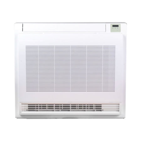 18,000 BTU ACiQ Standard 25.1 SEER2 Dual Zone Floor Mount Mini Split Heat Pump System - R454B | 230V - 9 + 12 - ES-18Z-M3C / ACIQ-09FM-HH-MD / ACIQ-12FM-HH-MD  Mini Split Systems Direct