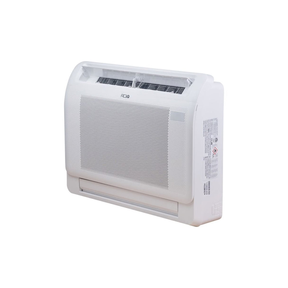 18,000 BTU ACiQ Standard 25.1 SEER2 Dual Zone Floor Mount Mini Split Heat Pump System - R454B | 230V - 9 + 9 - ES-18Z-M3C / ACIQ-09FM-HH-MD-2  Mini Split Systems Direct
