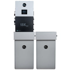 EG4 PowerPro ESS | 14.3 - 28.6kWh Capacity | EG4-18Kpv & EG4-PowerPro WallMount Battery | UL9540