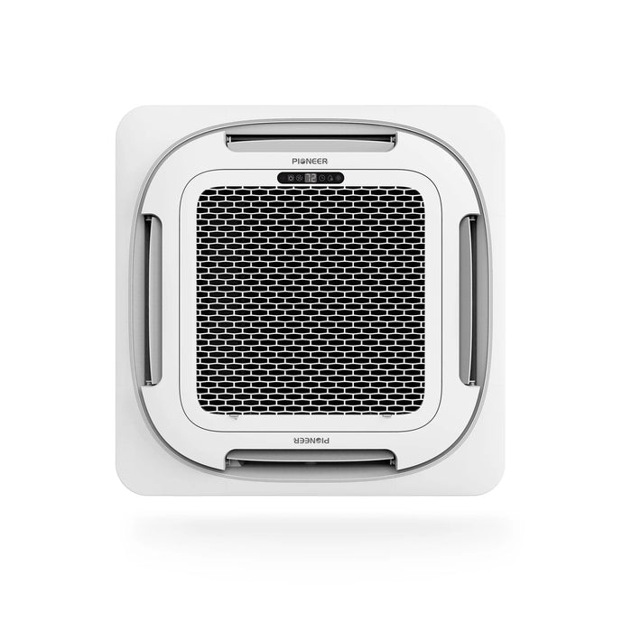 Pioneer® Quantum Ultra™ 12,000 BTU 22 SEER2 230V Ceiling Cassette Ductless Mini-Split Air Conditioner Inverter Heat Pump Full Set - CYT012GLSI24RL-10S-CYT012GLSI24RL-16S-CYT012GLSI24RL-25S-CYT012GLSI24RL-33S-CYT012GLSI24RL-50S  Mini Split Systems Direct