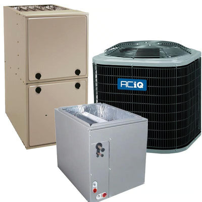 2 Ton 13.4 SEER2 92% AFUE 60,000 BTU ACiQ Gas Furnace and Air Conditioner System - Multi-Positional - R454B - R5A4S24AKANA / EAM5X24M17A / R92MSN0601714A  Mini Split Systems Direct