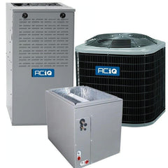 2 Ton 13.4 SEER2 80% AFUE 70,000 BTU ACiQ Gas Furnace and Air Conditioner System - Multi-Positional - R454B