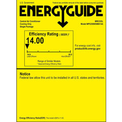 MRCOOL® Signature Series 30K BTU Cool 54K BTU Heat 14 SEER Gas and Electric Package Unit - Multiposition