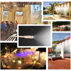 22x Brass Misting Nozzles 0.012" Orifice (0.3 mm) 10/24 UNC -   Mini Split Systems Direct