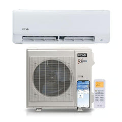 24,000 BTU 21.5 SEER ACiQ Extreme Series Single Zone Wall Mount Mini Split System - WiFi Enabled - R454B - ACIQ-24W-HH-MD / ACiQ-24ZPL-HP230C  Mini Split Systems Direct