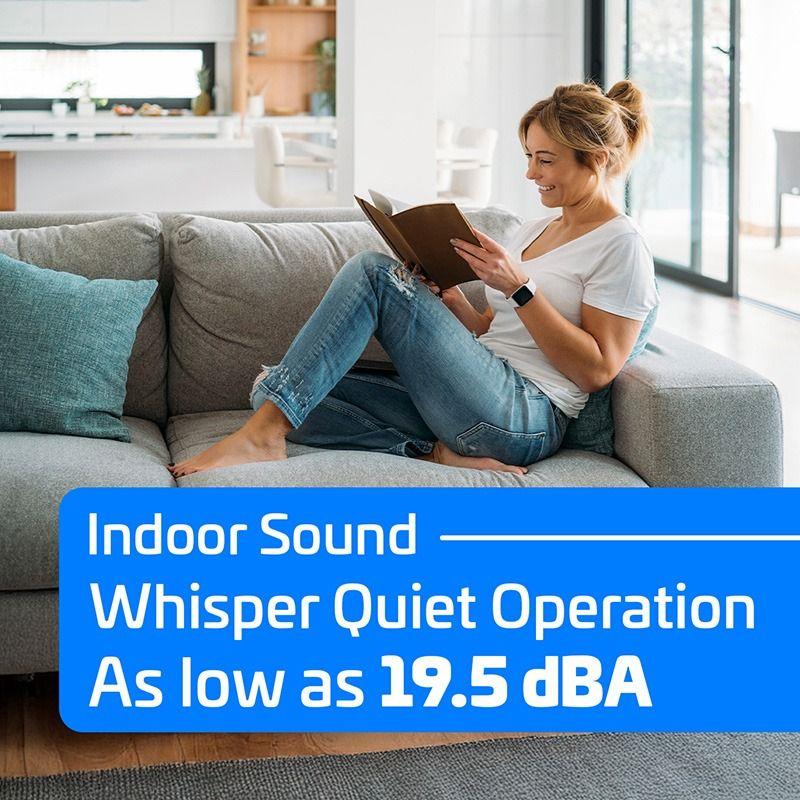 24,000 BTU 21.5 SEER ACiQ Extreme Series Single Zone Wall Mount Mini Split System - WiFi Enabled - R454B - ACIQ-24W-HH-MD / ACiQ-24ZPL-HP230C  Mini Split Systems Direct