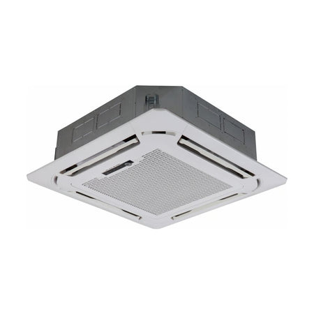 24,000 BTU 23 SEER ACiQ Single Zone Ceiling Cassette Mini Split System | Extreme Series - ACIQ-24CC-HH-MC / ACiQ-24ZPL-HP230C  Mini Split Systems Direct