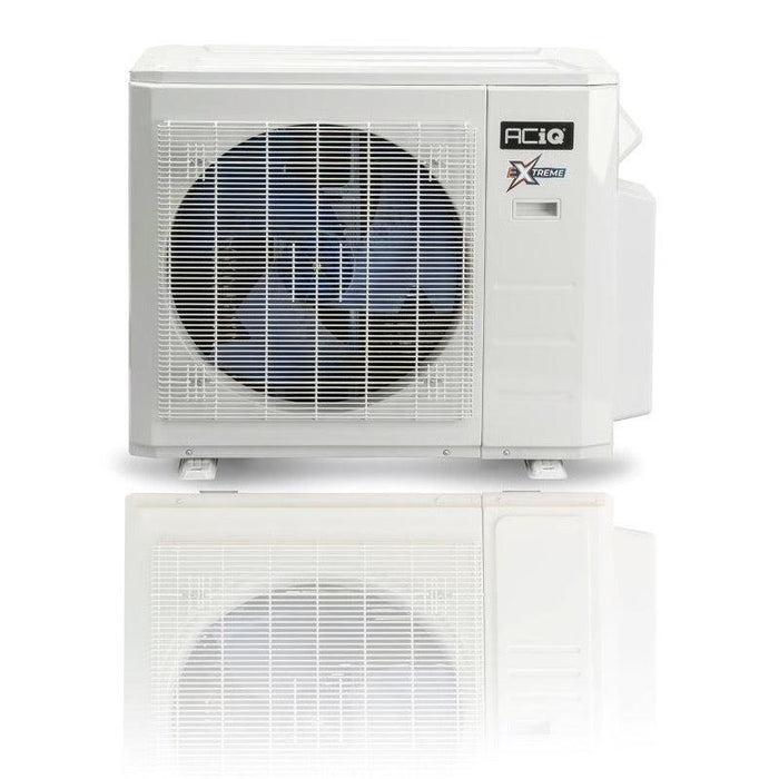 27,000 BTU ACIQ Extreme 19 SEER2 Tri Zone Concealed Duct Mini Split Heat Pump System - R454B | 230V - 9 + 9 + 12 - ACiQ-27Z-HH-M4C / ACIQ-09CD-HH-MC-2 / ACIQ-12CD-HH-MC  Mini Split Systems Direct