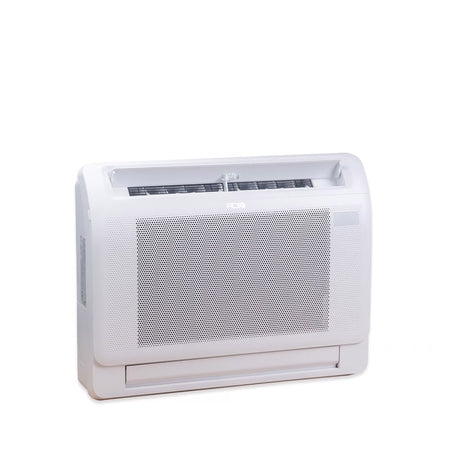 48,000 BTU ACIQ Standard 24 SEER2 Tri Zone Floor Mount Mini Split Heat Pump System - R454B | 230V - 9 + 18 + 24 - ES-48Z-M6C / ACIQ-09FM / ACIQ-18FM / ACIQ-24FM  Mini Split Systems Direct