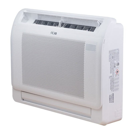 27,000 BTU ACIQ Standard 25 SEER2 Tri Zone Floor Mount Mini Split Heat Pump System - R454B | 230V - 9 + 9 + 9 - ES-27Z-M4C / ACIQ-09FM-HH-MD-3  Mini Split Systems Direct