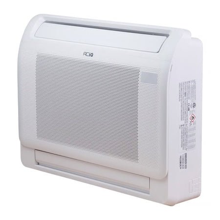 27,000 BTU ACIQ Standard 25 SEER2 Tri Zone Floor Mount Mini Split Heat Pump System - R454B | 230V - 9 + 12 + 12 - ES-27Z-M4C / ACIQ-09FM-HH-MD / ACIQ-12FM-HH-MD-2  Mini Split Systems Direct