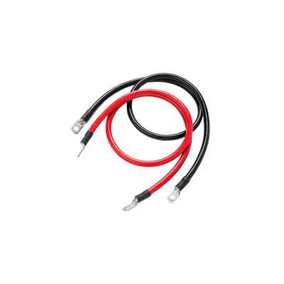 2AWG (Black and Red) 3FT Ring to Ring Terminal Cable - CBL086  Mini Split Systems Direct