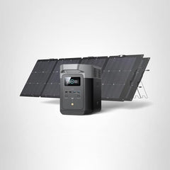 EF ECOFLOW Portable Power Station DELTA 3 1000 Air, 960Wh LiFePO4 (LFP) Battery, 500W AC Output Solar Generator(Solar Panel Optional) for Home Backup Power, Camping & RVs