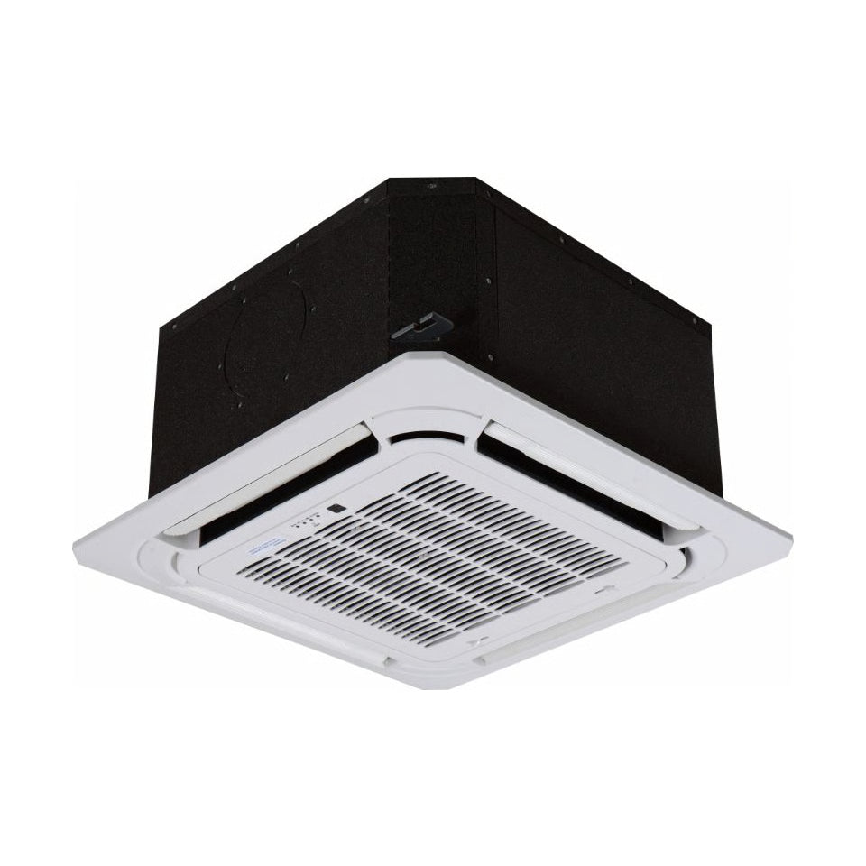 48,000 BTU 23 SEER ACiQ Single Zone Ceiling Cassette Mini Split System | Extreme Series - ACIQ-48CC-HH-MC / ACiQ-48ZPL-HP230C  Mini Split Systems Direct