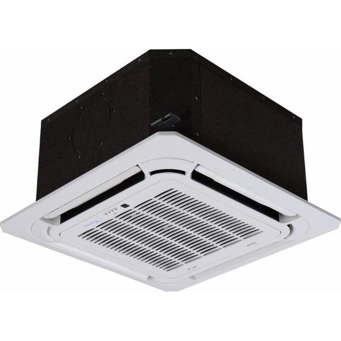 36,000 BTU 24 SEER2 ACiQ Standard 3-Zone Ceiling Cassette Mini Split System | R454B | 230v - 9+12+24 - ES-36Z-M5C / ACIQ-09CC / ACIQ-12CC / ACIQ-24CC  Mini Split Systems Direct