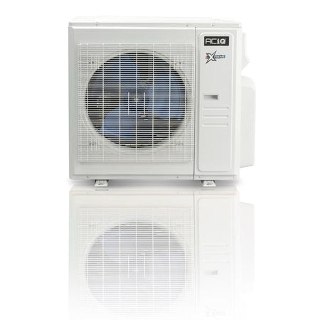 36,000 BTU ACIQ Extreme 23 SEER2 Tri Zone Floor Mount Mini Split Heat Pump System - R454B | 230V - 9 + 9 + 9 - ACIQ-36Z-HH-M5C / ACIQ-09FM-HH-MD-3  Mini Split Systems Direct